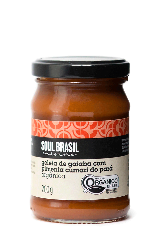 Soul Brasil Guava and Cumari do Pará Chilli Pepper Jam 200g USDA Organic